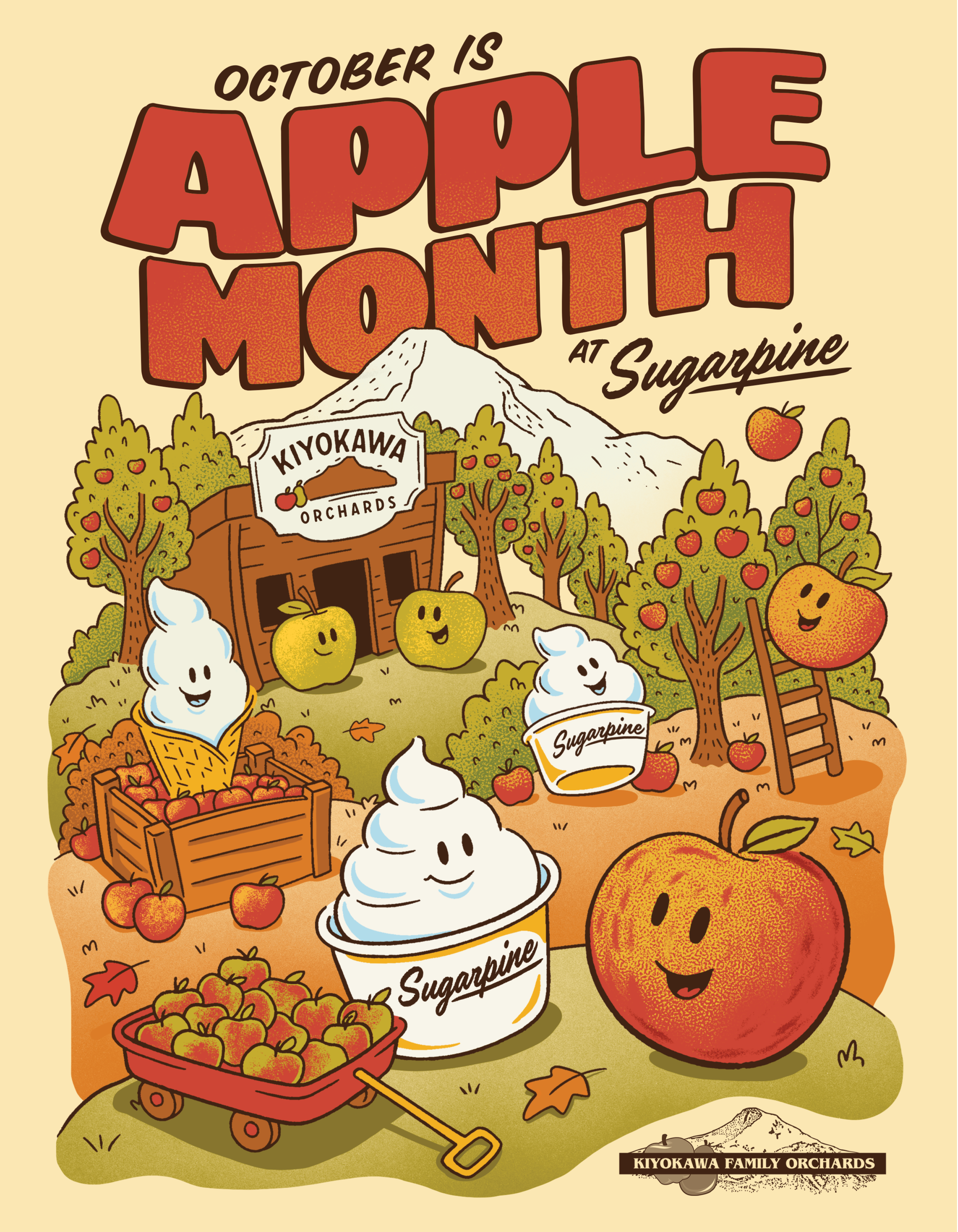 APPLE MONTH GRAPHIC QR